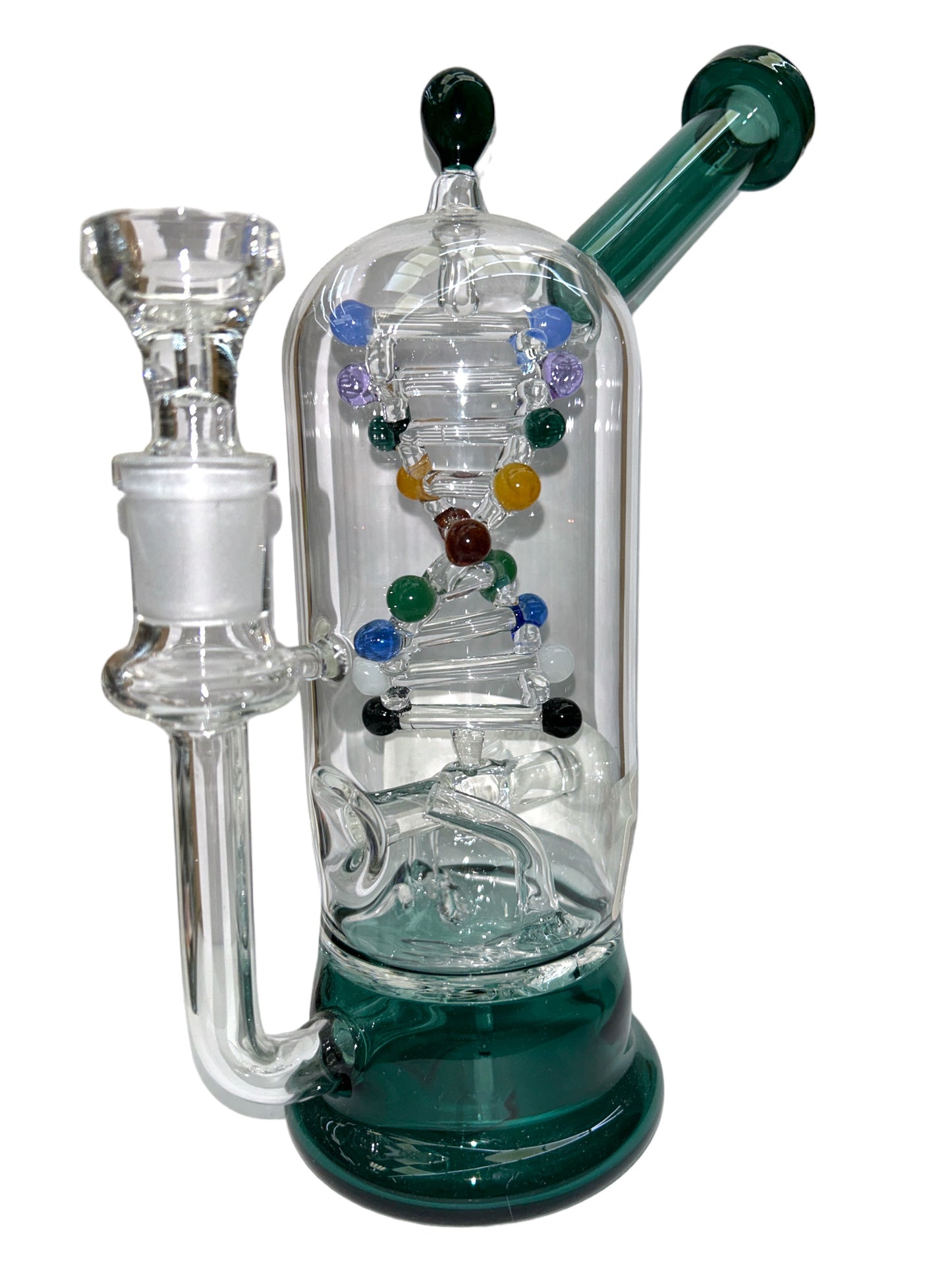 9” twisting Double Helix DNA Water Pipes