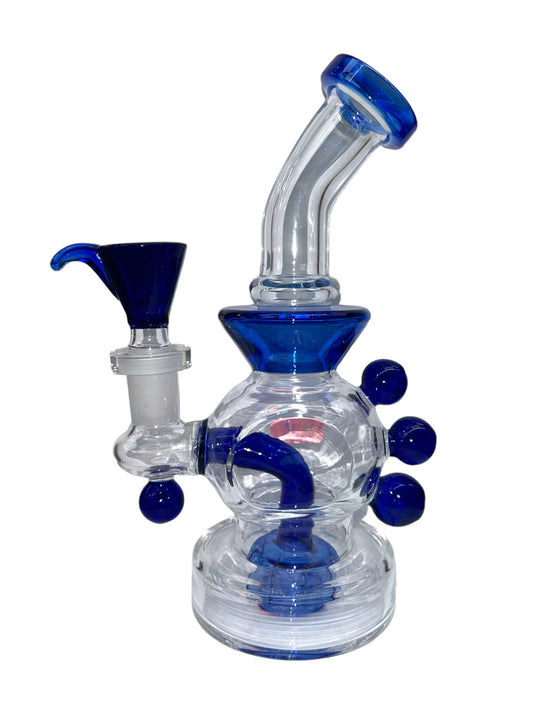 7” Blue or Green Water Pipes