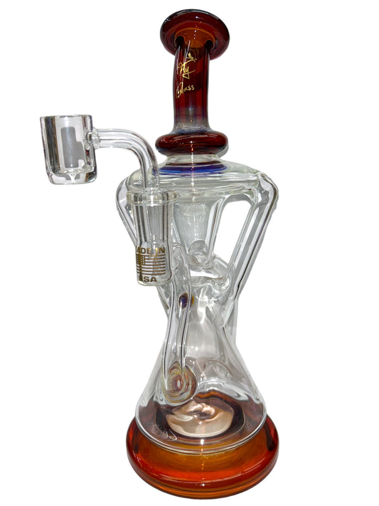 10” FLY GLASS Water Pipe