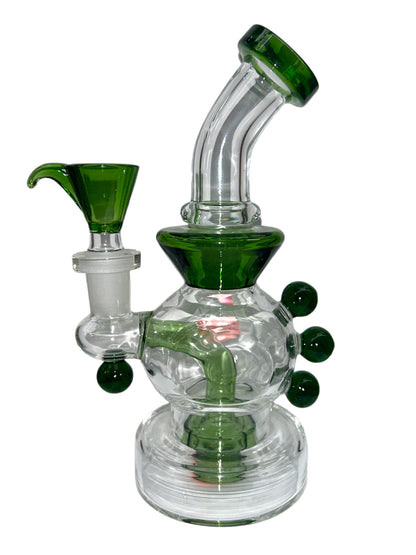 7” Blue or Green Water Pipes